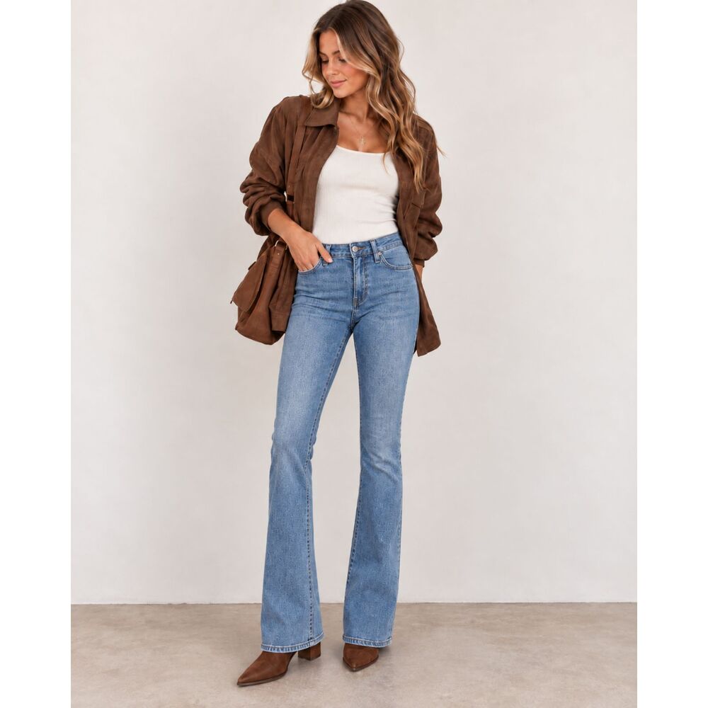 NWT Old Navy WOW Mid Rise Bootcut Jeans Light Wash Women’s 12 Regular